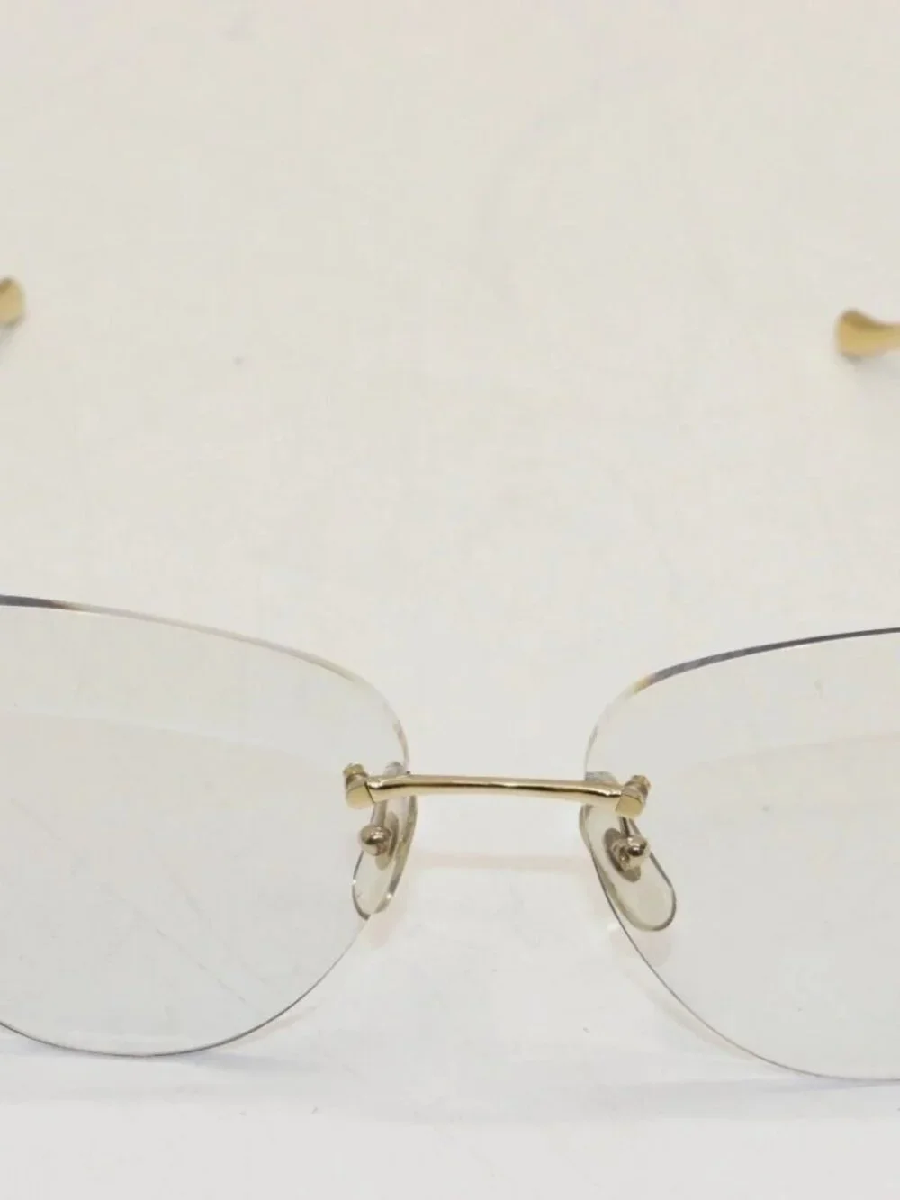 Cartier Panthère De Cartier Eyeglasses CT0032RS 001 60-18-130 *READ*